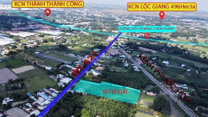 9.200 m2 đất kho xưởng, mặt tiền ĐT821, liền kề 3 KCN Đức Hòa, Long An