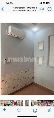 Bán nhà MT nội bộ phố Nguyễn Thiện Thuật Q3, Dt 37m.Giá 11ty5.