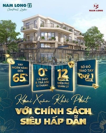 Chỉ với 1.5 tỷ đã sở hữu nền đất Biệt Thự 10x15 tại KĐT Nam Long 2 