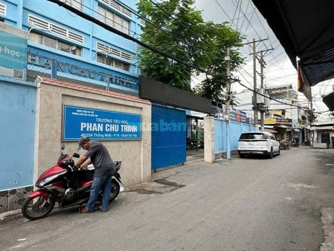 Bán nhà góc 2 mặt tiền hẻm đường số 2 phường 16 gò vấp tphcm