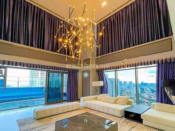 Cần bán Penthouse The Nassim Thảo Điền 3 tầng 4 phòng ngủ 538m2