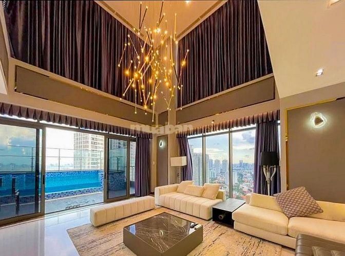 Cần bán Penthouse The Nassim Thảo Điền 3 tầng 4 phòng ngủ 538m2