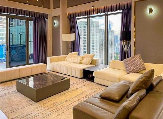 Cần bán Penthouse The Nassim Thảo Điền 3 tầng 4 phòng ngủ 538m2