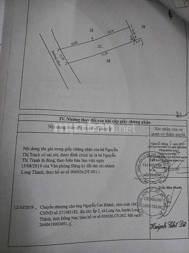 Chính chủ bán Đất mặt tiền đường 14 - Long Thành, Đồng Nai, Đường 8m 