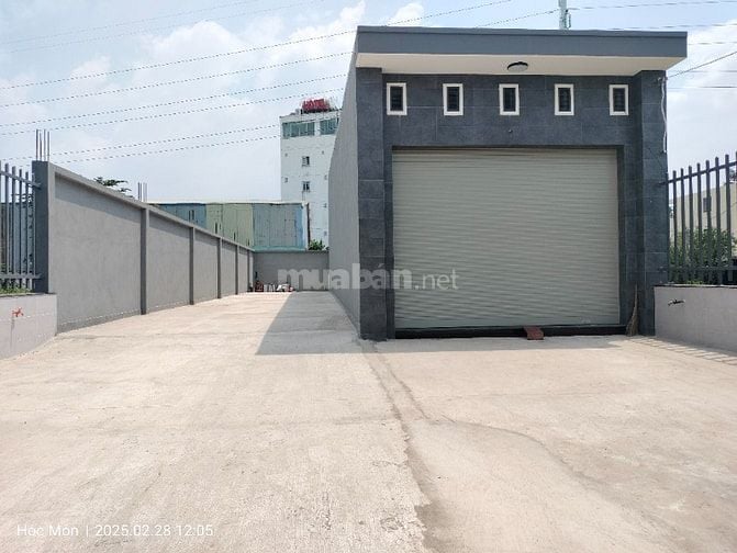 Cho thuê kho xưởng 400m2 Hóc Môn 20trieu 