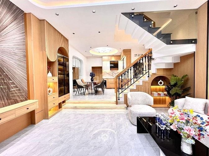 Mở bán cặp siêu phẩm 2 lầu + ST tuyệt đẹp CAO CẤP, hẻm xe hơi Nguyễn P