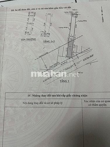 BÁN NHÀ MẶT TIỀN : 552 HƯƠNG LỘ 2 - P. BÌNH TRỊ ĐÔNG