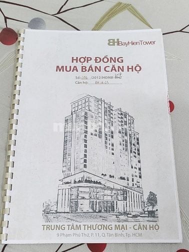 Bán Căn Hộ Chung Cư Toà Nhà Bảy Hiền Tower 70.8m2 