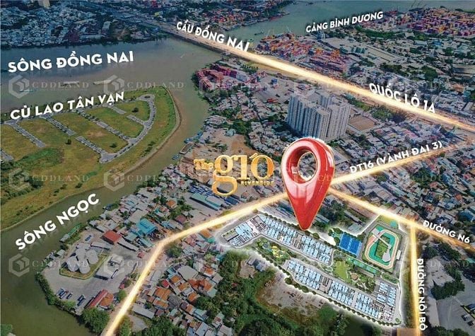 Bán Căn Hộ 2PN, View Sông, Giá Chỉ Từ 1.6 Tỷ, gần TTTM Aeon