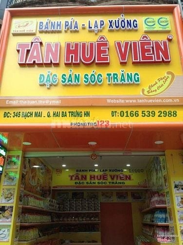 CHO THUÊ CỬA HÀNG MẶT PHỐ BẠCH MAI, HAI BÀ TRƯNG, HÀ NỘI