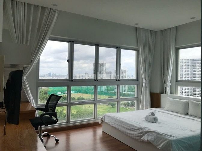 Cho thuê căn hộ CC Happy valley, 3 PN, nội thất đẹp, giá 27 triệu, PMH