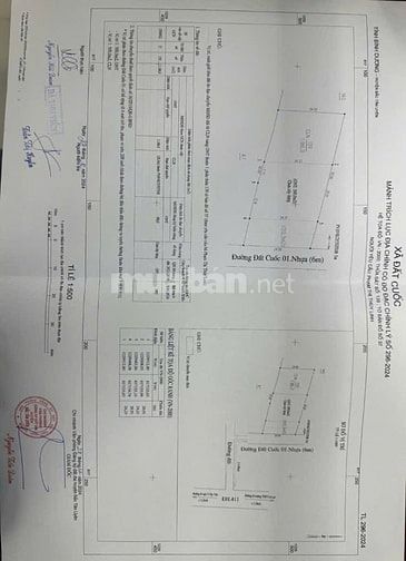 Cần bán lô đất 6.134m mặt tiền Đất Cuốc 01 (đã có 1.450m thổ cư)