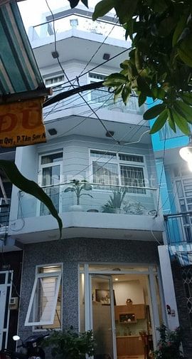 Hẻm 4m thông 536/32 âu cơ DT:4x10 trệt 2 lầu st nhà đẹp vô ở liền 