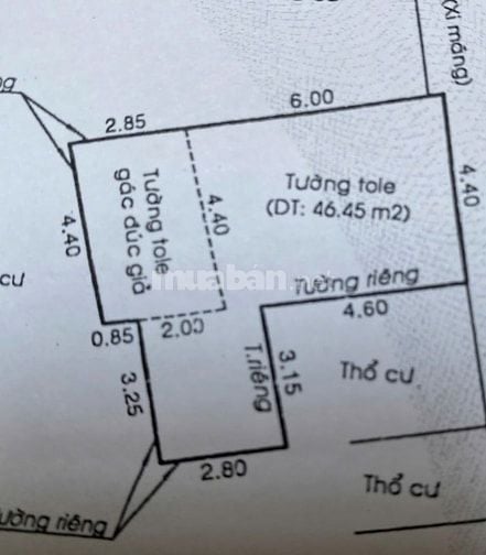 Nhà hẻm, chính chủ cần bán, sổ hồng riêng, nở hậu. 