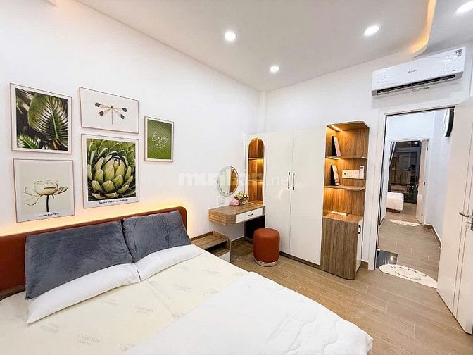 Nhà tuyệt đẹp CAO CẤP góc 2 mặt hẻm xe hơi Bùi Đình Tuý, P12, Q.Bình T
