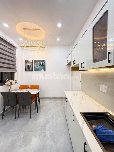 Nhà tuyệt đẹp CAO CẤP góc 2 mặt hẻm xe hơi Bùi Đình Tuý, P12, Q.Bình T