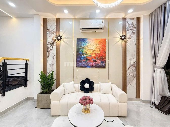 Nhà tuyệt đẹp CAO CẤP góc 2 mặt hẻm xe hơi Bùi Đình Tuý, P12, Q.Bình T