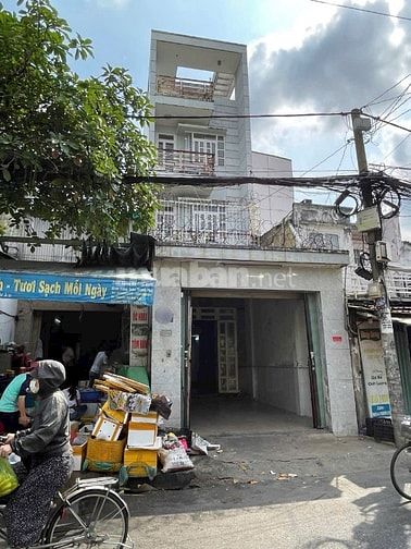 Nhà Mặt tiền kinh doanh 3 lầu + ST, DT: 4x20m, ngay chợ Đường số 59, P