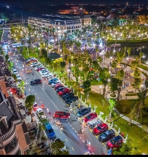 CHO THUÊ SHOPHOUSE 4 TẦNG – VIEW CÔNG VIÊN, GẦN TTTM Quảng Trị 