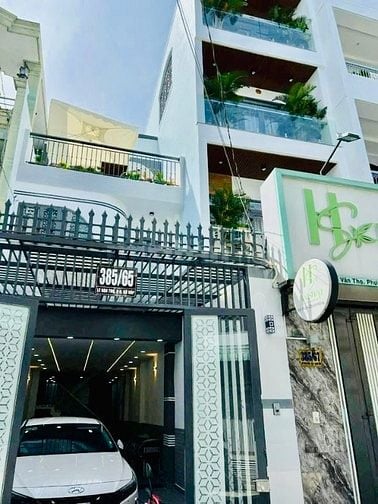Bán nhà đẹp đúc 3 lầu ngay LÀNG HOA (4x21) 385/65 Lê Văn Thọ p9 Gò Vấp