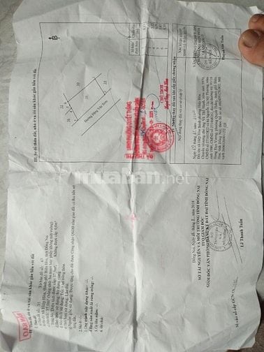 Bán nhà mặt tiền, thổ cư Phường Hiệp Hòa