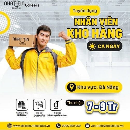 TUYỂN DỤNG NHÂN VIÊN BỐC XẾP HÀNG HÓA