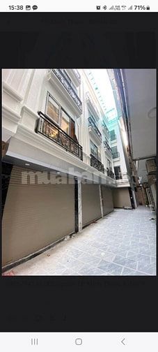Bán 8 căn nhà 5 tầng xây mới koong thang máy 3PN 4VC  giá 8.9 tỷ