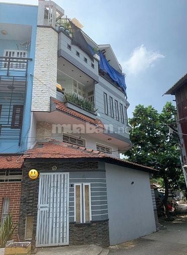 NHÀ ĐẶNG THÚC LIÊNG Q8 - CĂN GÓC 2 MẶT TIỀN XE HƠI QUAY ĐẦU THOẢI MÁI.