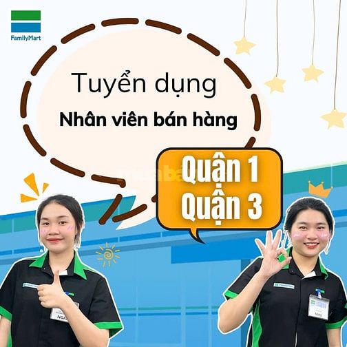🎯FamilyMart Hiện Đang Tuyển Dụng Nhiều Vị Trí Tại TP.HCM