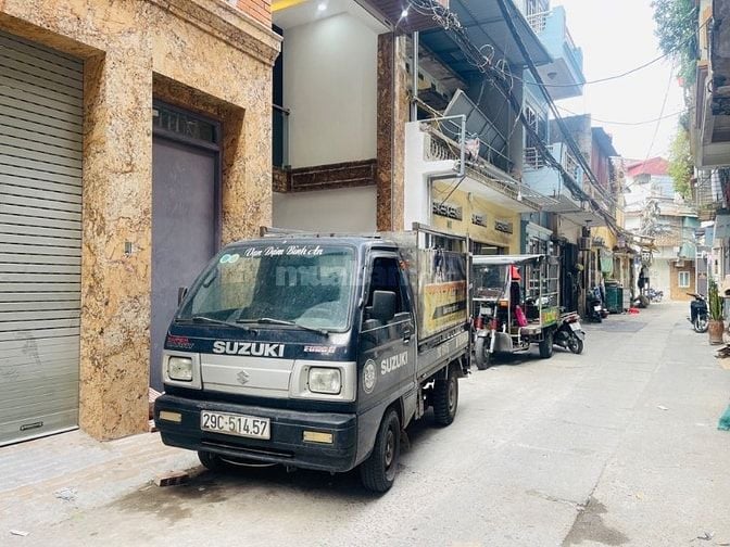 Bán nhà Lạc Trung 60m, xây dựng 6 tầng, ô tô tránh, kinh doanh