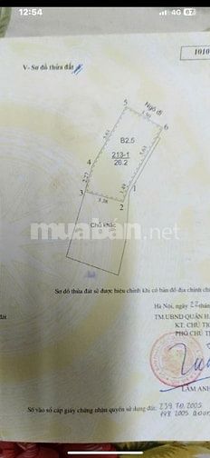 Bán nhà mặt ngõ phố Trần Đại Nghĩa, quận Hai Bà Trưng