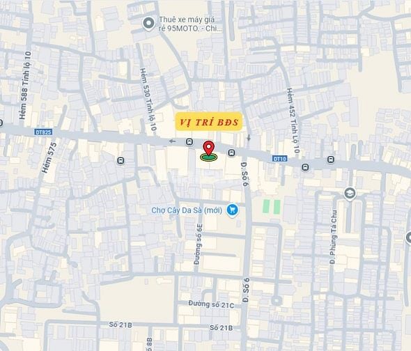 Bán nhà MT Tỉnh Lộ 10, DT 4 x 40m, cấp 4, giá 12.8 tỷ. (Tín Hưng)