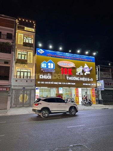 bán nhà  mặt tiền MỚI ĐẸP XVNT P24  1trệt 4lầu 7PN 5WC .QUẬN BìnhThanh
