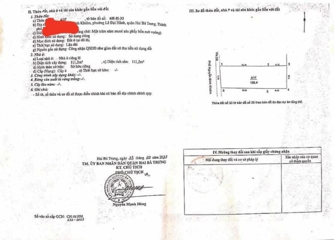 Bán nhà mặt phố Nguyễn Bính Khiêm Vip Hai Bà Trưng 160m2 mặt tiền 7,2m