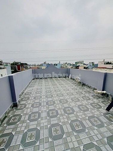 Nhà gần chợ Gò Xoài xe hơi ngủ trong nhà