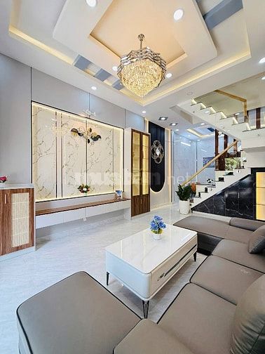 Nhà tuyệt đẹp CAO CẤP 3 Lầu hẻm xe tải 8m Phan Huy Ích, P15, Q.Tân Bìn