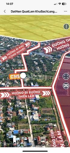 Bán đất 2 mặt thoáng gần khu công nghiệp Vsip