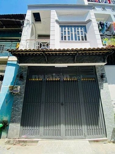 Nhà 1trệt 1lầu cần bán gấp ngay chợ Đầu Mối Hóc Môn _DT 64m2-Giá1tỷ520