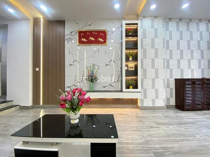 Nhà đường 5m Thông Bùi Quang Là F12 GV. 3.5x14 Trệt 2 lầu sân thượng