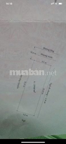 Chính chủ bán 244m2 đất tại Thôn Kiều Đông, Hồng Thái, An Dương, HP