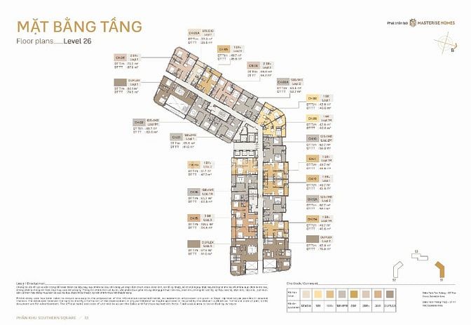 BÁN CHUNG CƯ TRINITY VINHOMES OCEANPARK -  GIÁ 2,6 TỶ