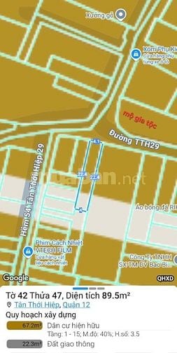 BÁN NHÀ 1 LẦU 4*22M ĐƯỜNG 7M NGUYỄN VĂN QUÁ P.TTH QUẬN 12, RẺ 3,3 TỶ
