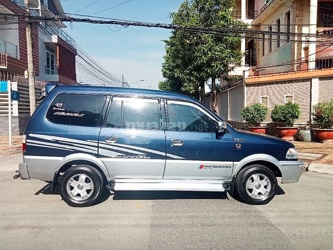 TOYOTA ZACE CAO CẤP GL-2001-MỚI NHƯ XE HÃNG-ZIN 100%-KO CHIẾC THỨ 2 