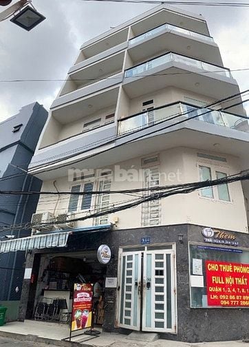 Toà nhà 6 tầng CHDV đường Trần Hưng Đạo (8mx9,3m). Giá 21 tỷ