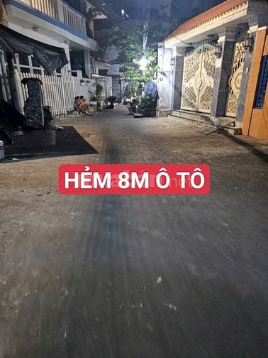Hẻm Ô tô 8M, Âu Dương Lân P3, Q8, 62M2(4.4x14) Ko Quy hoạch,  Nhỉnh 5T