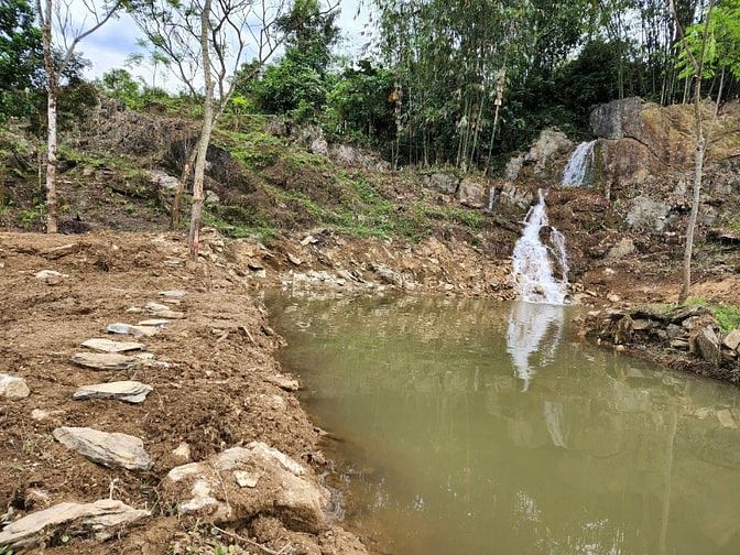 Bán gấp 3500m Tuyệt đẹp bám suối thác giá rẻ Tân Lạc Hoà Bình