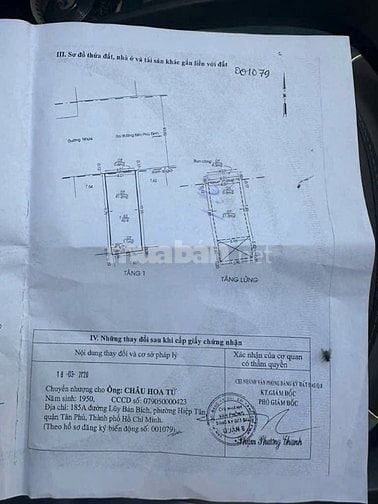 Bán nhà Quận 8 (HXH 8m - Phú Định; 4x11m; 1 lầu; 2PN; sổ hồng, 4,89 tỷ