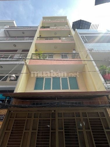 Nhà 6 tầng.4,5x12m.Hẻm xe tải gần mặt tiền Nguyễn Đình Chiểu - 11 tỷ