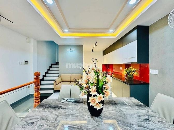 CHÚ HIỀN BÁN NHÀ GẦN CHỢ CÂY QUÉO - NGUYỄN VĂN ĐẬU, BT GIÁ 3TỶ350 HXH 