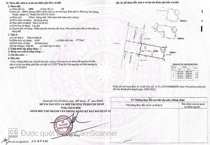 Con đi định cư cần bán căn nhà số 28 đường DD 11 khu biệt thự An Sương